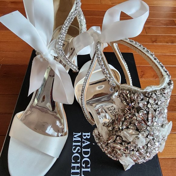 Badgley Mischka Wedding Shoes - Picture 2 of 5